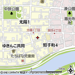福井県福井市光陽1丁目22周辺の地図