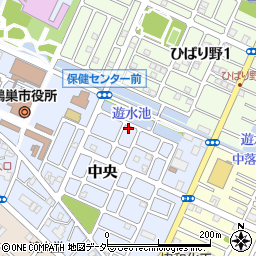 埼玉県鴻巣市中央16-8周辺の地図