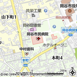 岡谷市訪問看護ステーション周辺の地図