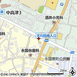 茨城県土浦市永国1059-1周辺の地図