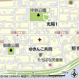 福井県福井市光陽1丁目19周辺の地図