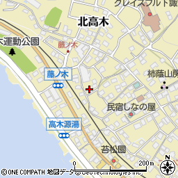 長野県諏訪郡下諏訪町8871周辺の地図