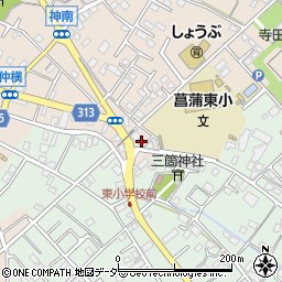 平沢たばこ店周辺の地図