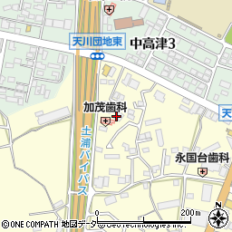 茨城県土浦市永国893周辺の地図