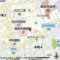 日本調剤　岡谷薬局周辺の地図