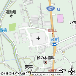 日本製紙東松山事業所周辺の地図