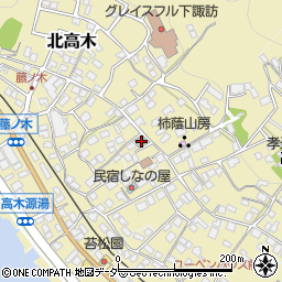 長野県諏訪郡下諏訪町9125周辺の地図