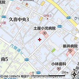 竹内パーキング周辺の地図