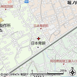 花岡染店周辺の地図