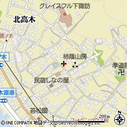 長野県諏訪郡下諏訪町9177-4周辺の地図