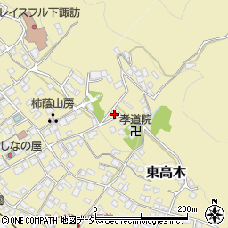 長野県諏訪郡下諏訪町9307周辺の地図