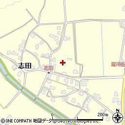 福井県勝山市鹿谷町志田13-7周辺の地図