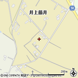 茨城県行方市井上藤井202周辺の地図