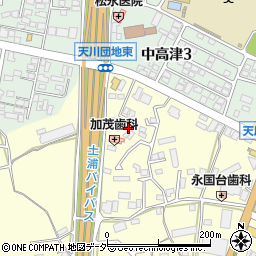 茨城県土浦市永国893-2周辺の地図