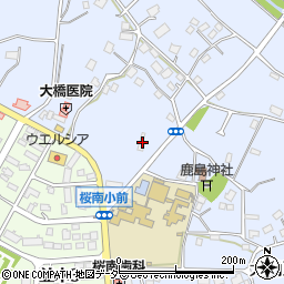茨城県つくば市大角豆904周辺の地図