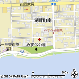 長野県諏訪郡下諏訪町湖畔町南6153-9周辺の地図