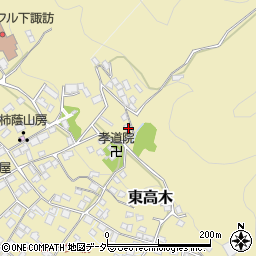 長野県諏訪郡下諏訪町9300周辺の地図