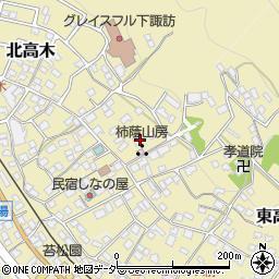 長野県諏訪郡下諏訪町9332周辺の地図