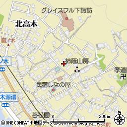 長野県諏訪郡下諏訪町9176周辺の地図