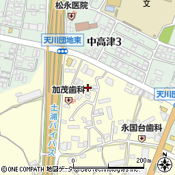 茨城県土浦市永国883周辺の地図