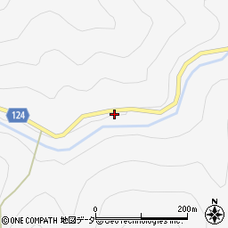 群馬県多野郡上野村楢原2035周辺の地図
