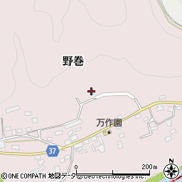 埼玉県秩父郡皆野町野巻190周辺の地図