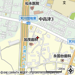 茨城県土浦市永国892-3周辺の地図