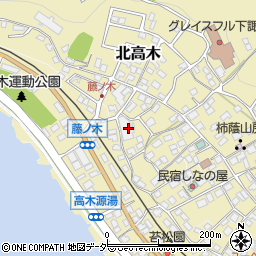 長野県諏訪郡下諏訪町8865周辺の地図