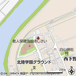 福井県福井市西下野町13-1-2周辺の地図