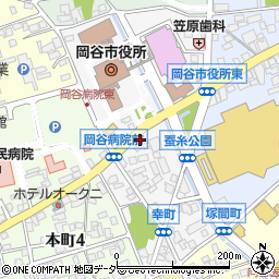 長野県岡谷市幸町周辺の地図