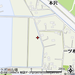 埼玉県比企郡吉見町一ツ木周辺の地図