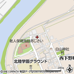 福井県福井市西下野町13-1周辺の地図