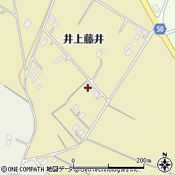 茨城県行方市井上藤井201周辺の地図