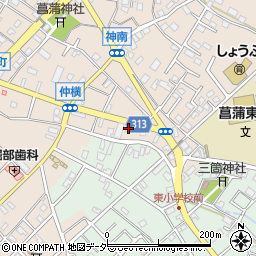 田中陸郎商店周辺の地図