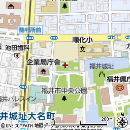 福井神社周辺の地図