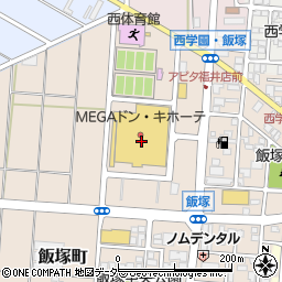 保険テラス　ＭＥＧＡドン・キホーテユニー（ＵＮＹ）福井店周辺の地図