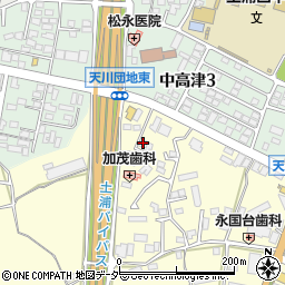 茨城県土浦市永国892-16周辺の地図