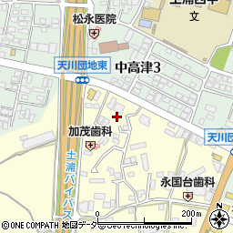 茨城県土浦市永国883-10周辺の地図