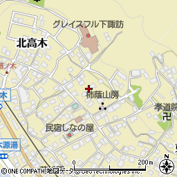 長野県諏訪郡下諏訪町9333周辺の地図