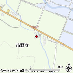 福井県吉田郡永平寺町市野々19周辺の地図