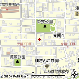 福井県福井市光陽1丁目14周辺の地図