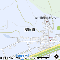 〒918-8073 福井県福井市安田町の地図