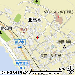 長野県諏訪郡下諏訪町9146周辺の地図