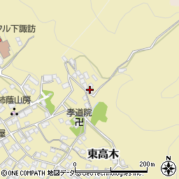 長野県諏訪郡下諏訪町9877周辺の地図