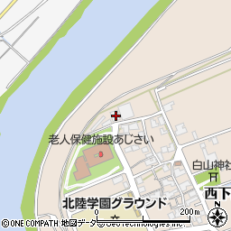 福井県福井市西下野町16-2周辺の地図