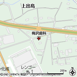 梅沢歯科医院周辺の地図