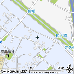 茨城県つくば市大角豆379周辺の地図