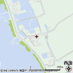 茨城県行方市西蓮寺209周辺の地図