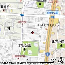 〒910-0851 福井県福井市米松の地図