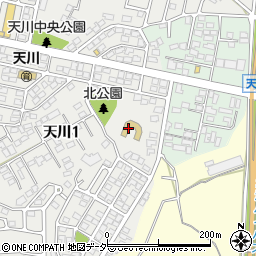 天川幼稚園周辺の地図